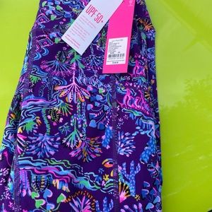 NWT Lilly Pulitzer leggings purple berry XS